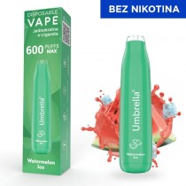 Електронска цигара Еднократна  VAPE 600 PUFFS MAX WATERMELON ICE 0%