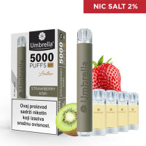 Еднократна Vape 5000 PUFFS - SET  VAPE 5000 PUFFS SET Strawberry Kiwi 2%