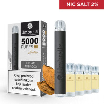 Еднократна Vape 5000 PUFFS - SET  VAPE 5000 PUFFS SET Cream Tobacco 2%