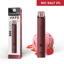 Еднократна Vape 800 PUFFS LUX  VAPE 800 PUFFS LUX Strawberry Ice Cream 2%