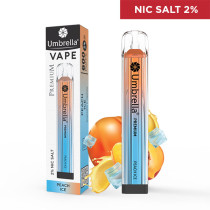 Еднократна Vape 600 PUFFS PREMIUM - NEW  VAPE 600 Puffs PREMIUM PEACH ICE 2%