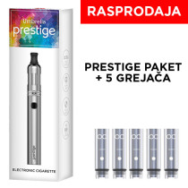 Електронска цигара Umbrella Akcija  Umbrella Prestige + 5 grejača